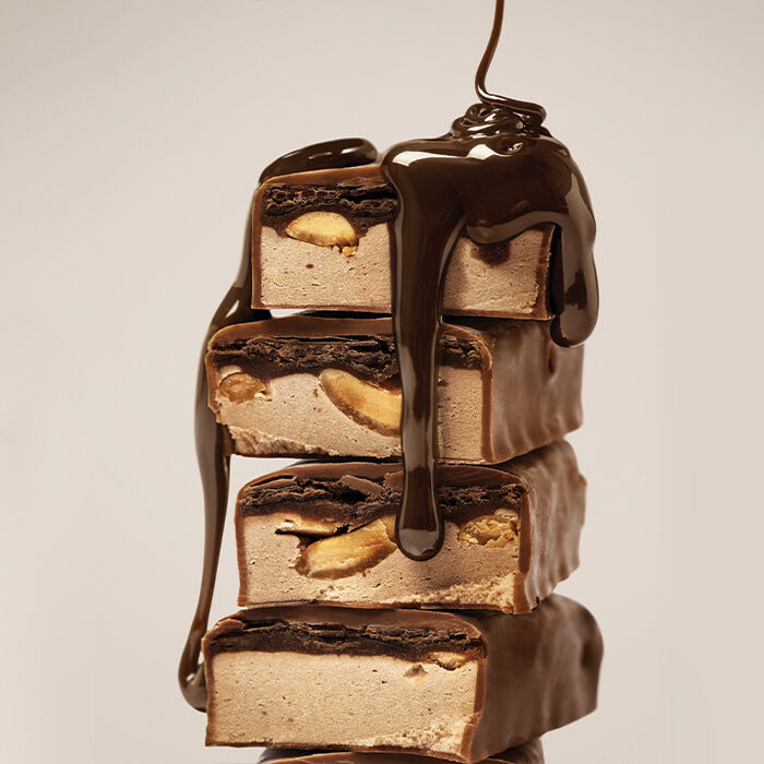 12 x Soft Proteinbar 55 g Moussy Peanut Choco