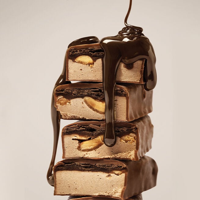 12 x Soft Proteinbar 55 g Moussy Peanut Choco