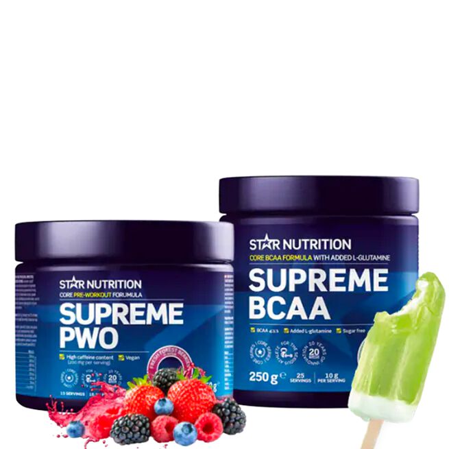Pre- og Intra-workout: PWO + BCAA