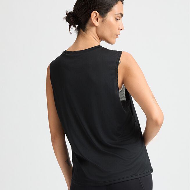 Team Logo Singlet Svart