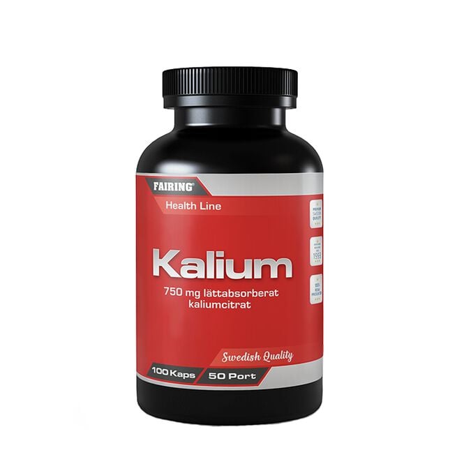 Kalium 100 kapsler