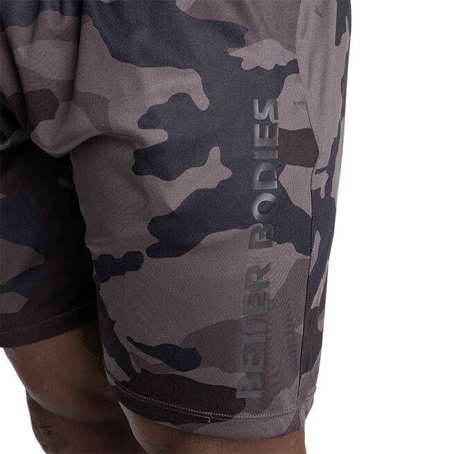 Better Bodies Loose Function Short, Dark Camo