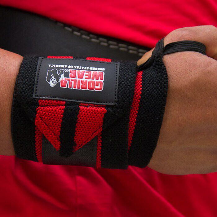 Wrist Wraps Pro Svart/R&oslash;d