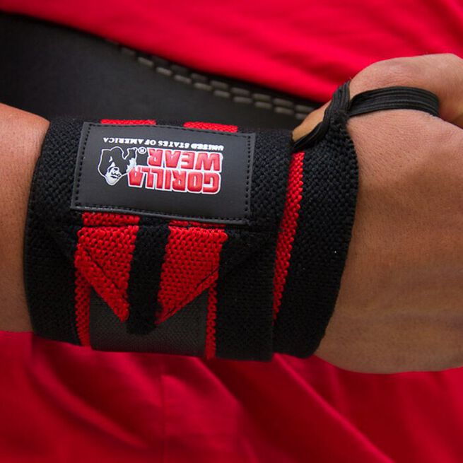 Wrist Wraps Pro Svart/Rød
