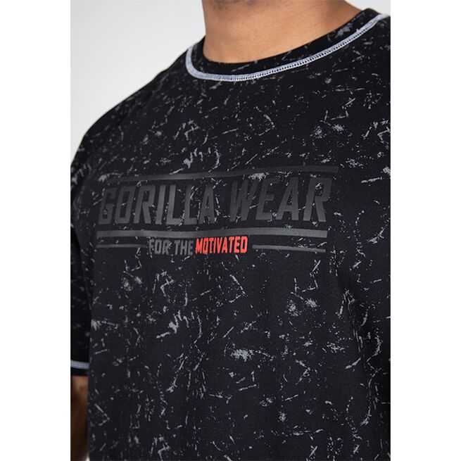 Saginaw Oversized T-Shirt, Washed Black