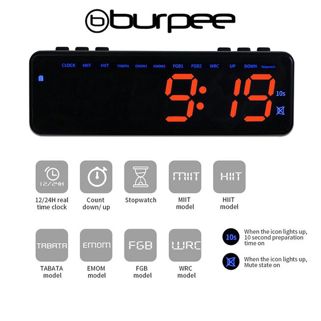 Burpee Workout Timer Q-20