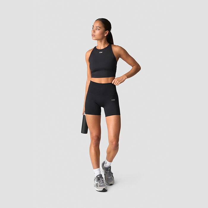 Contrast Trenings-topp Svart