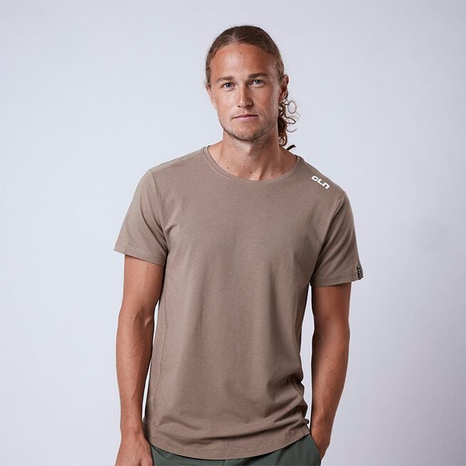 CLN Trap Bamboo T-shirt, Dark Khaki