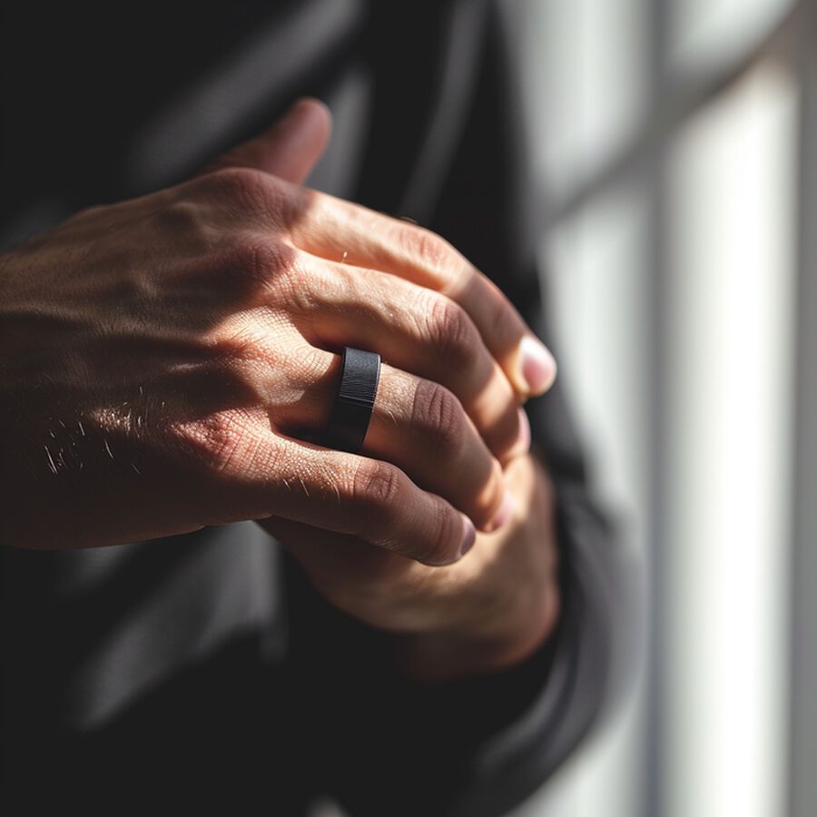 Smart ring i bruk, HAALE II Smart Ring