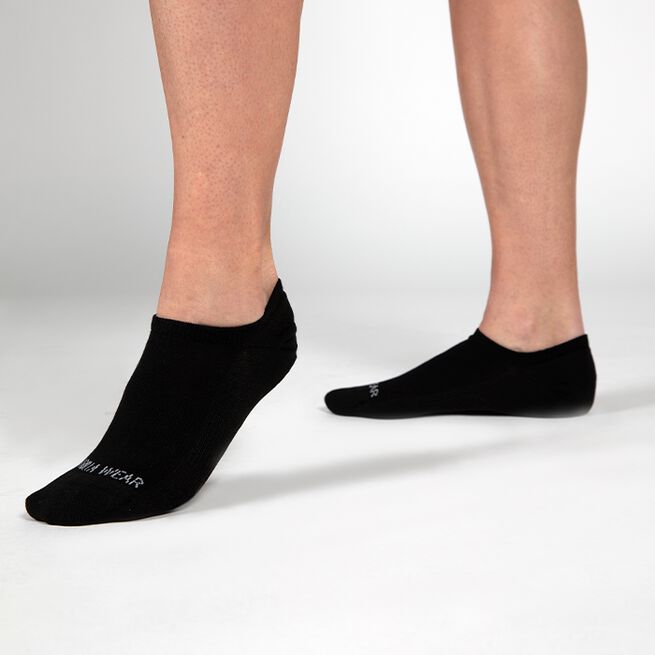 Gorilla Wear Ankle Socks 2-Pack, Black