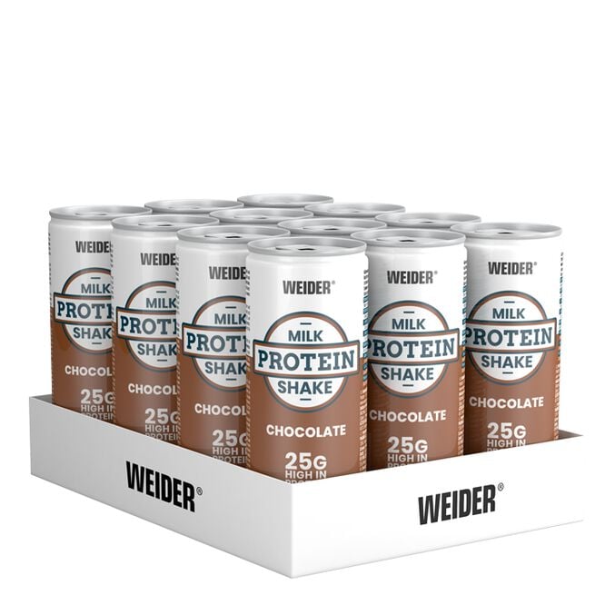 12 x Proteinshake Lavkalori 250 ml Mjölkchoklad