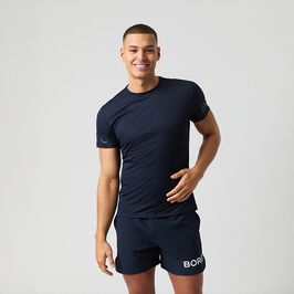 Borg Light T-shirt, Night Sky, L  Light T-skjorte Blå