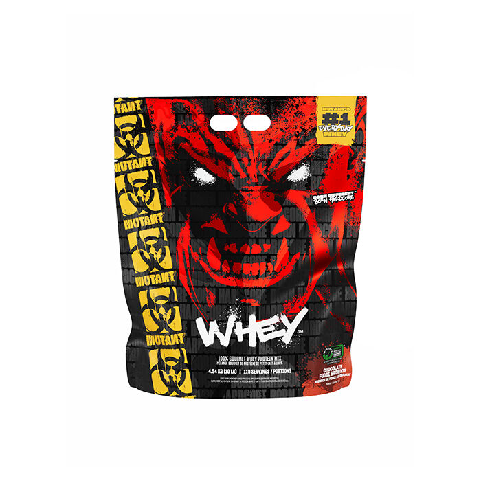Mutant Whey Myseprotein 4,5 kg Chocolate Fudge Brownie