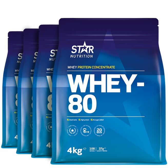 BIGBUY Whey-80 Myseprotein 16 kg