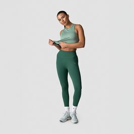 High Neck Tank Top, Light Moss, L  Treningssinglet Grønn