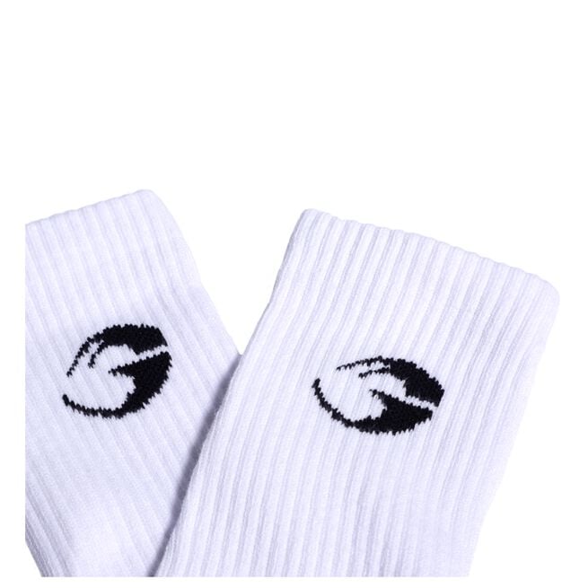 Gasp Crew Socks 1-pack, White