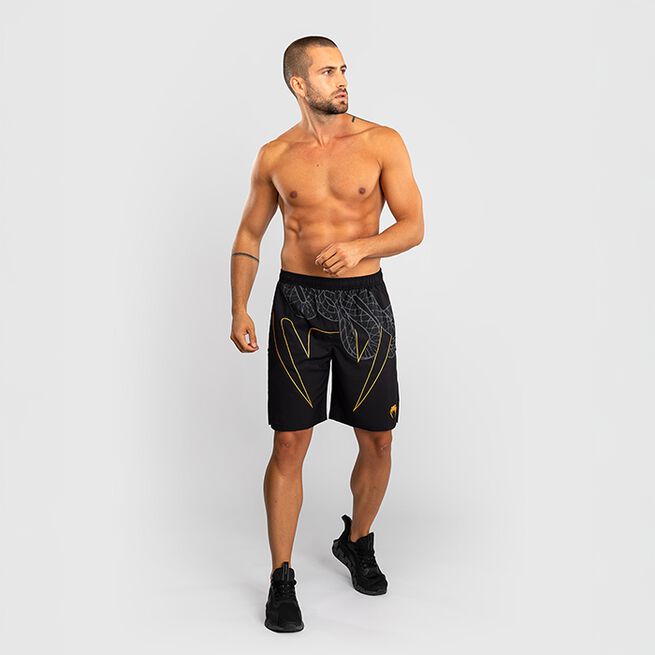 Serpenti Treningsshorts Svart Sølv Gull