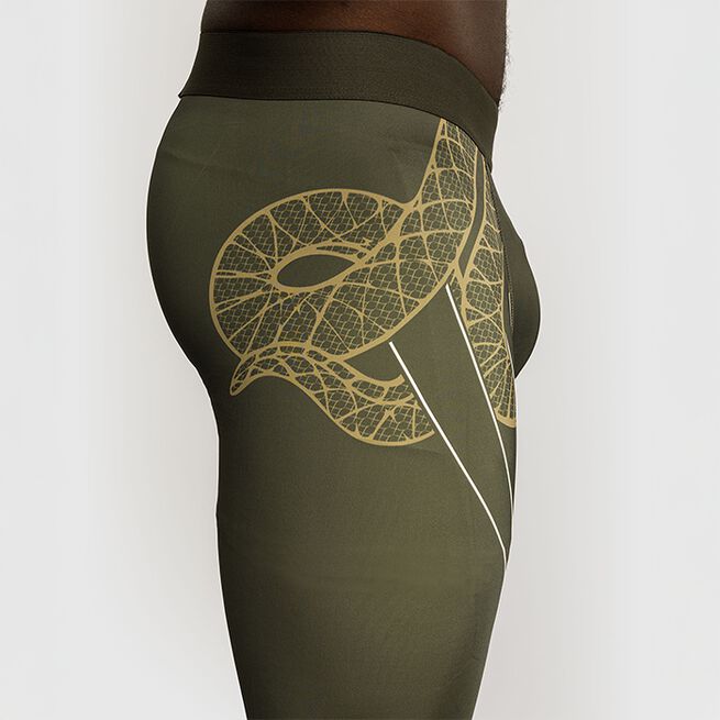 Serpenti Spats Khaki Bronse Ivory