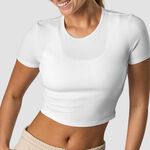 ICIW Recharge Cropped T-shirt Wmn, White