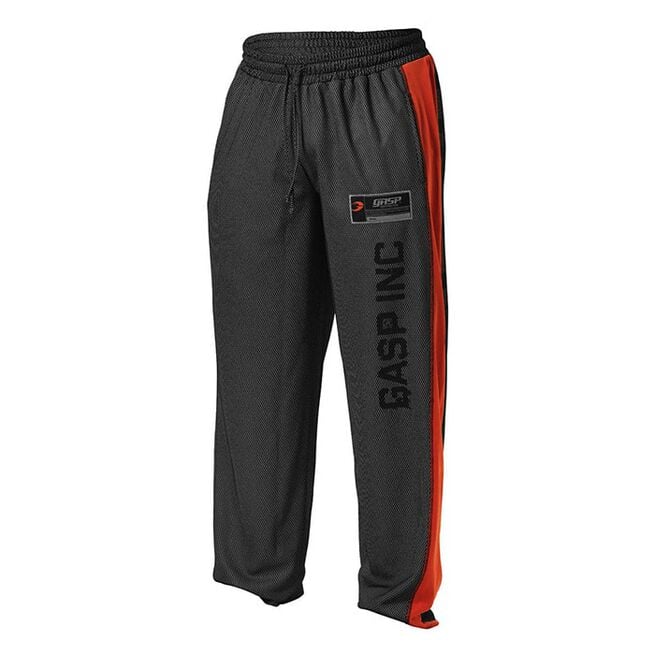 No 1 Mesh Pant, Black/Flame, XXL 