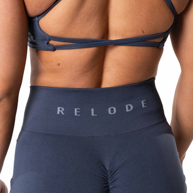 Relode Prime Scrunch Tights, Dusty Blue