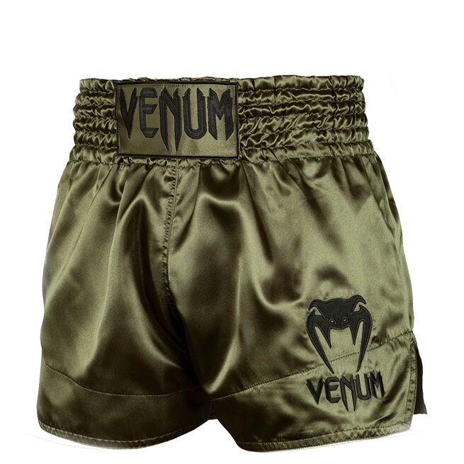 Classic Muay Thai Shorts Khaki/Sort