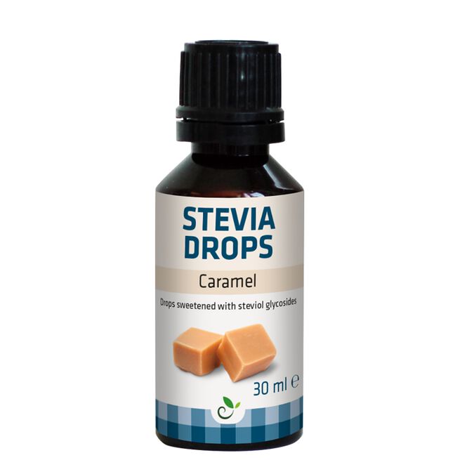 Stevia Dråper Karamell 30 ml