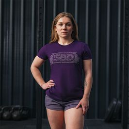Aspire Brand T-Shirt Women Purple, M  Aspire Brand T-skjorte Dame Lilla