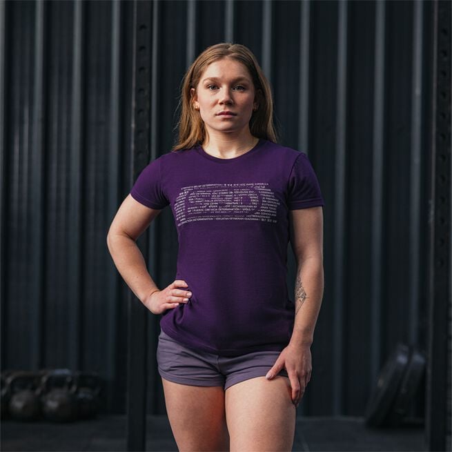 Aspire Brand T-skjorte Dame Lilla