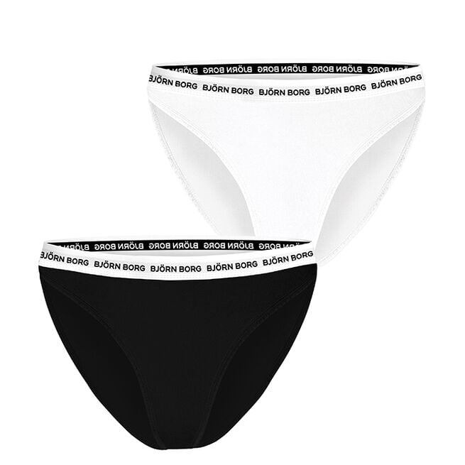 2-Pack Core Logo HW Brief, Black/White