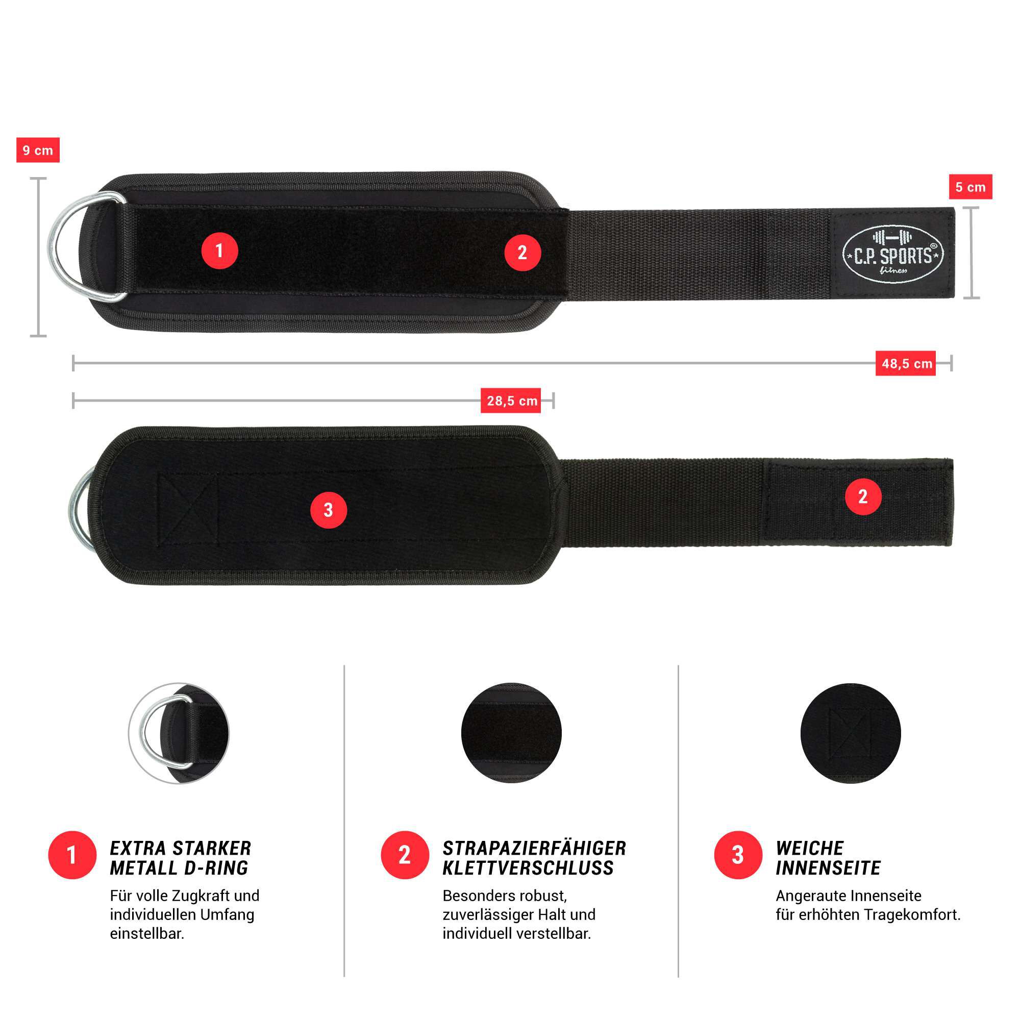 Premium Fotremmer par Svart  