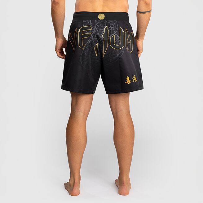 Serpenti Fightshorts Svart Sølv Gull