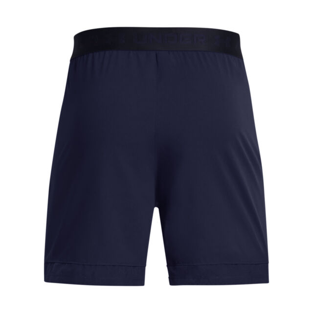 UA Vanish Woven 6in Shorts, Midnight Navy