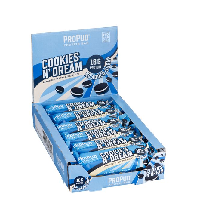 12 x ProPud Protein Bar, 55 g, Cookies N' Dream 