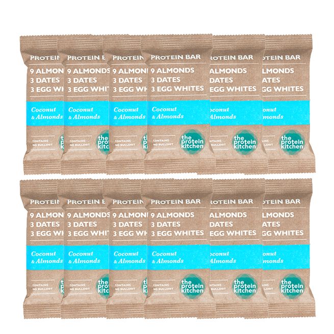 "12 x Proteinbarer, 55 g" Coconut & Almonds