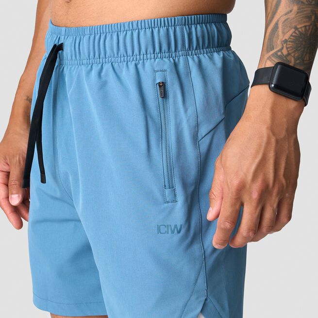 Endurance 2-i-1 Shorts Blå