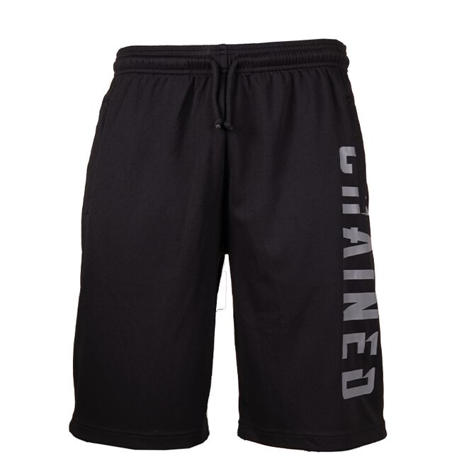 Chained Mesh Shorts Svart