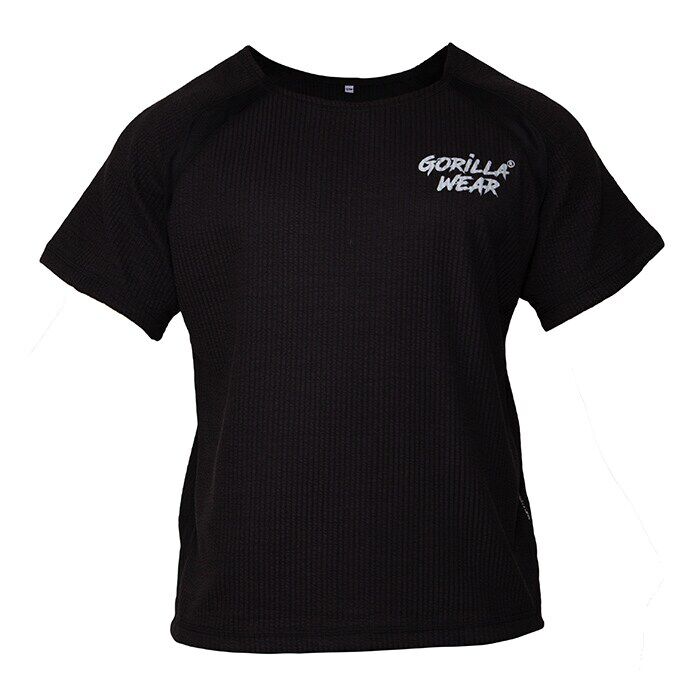 Augustine Old School Work Out Top, Black