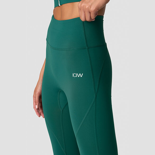 Contrast Tights Grønn