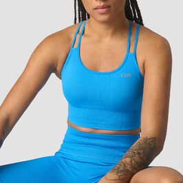 Ribbed Define Seamless Sports Bra, Azure Blue, XS  Ribbed Define Seamless Sports Bra, Azure Blue