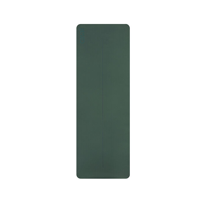 Yogamatte Position 4 mm Gr&oslash;nn Svart
