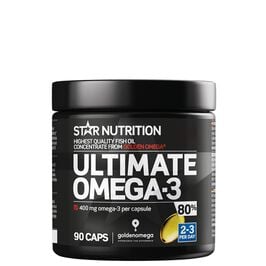 Star Nutrition Ultimate Omega3 80procent Ultimate Omega-3 80% 90 kapsler