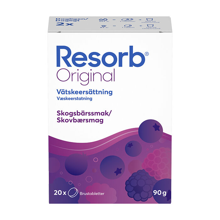 Resorb&reg; Original Skogsb&aelig;rsmak 20 stk Skogsb&auml;r