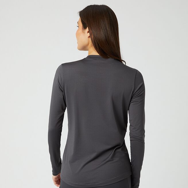Borg Long Sleeve T-Shirt, Asphalt