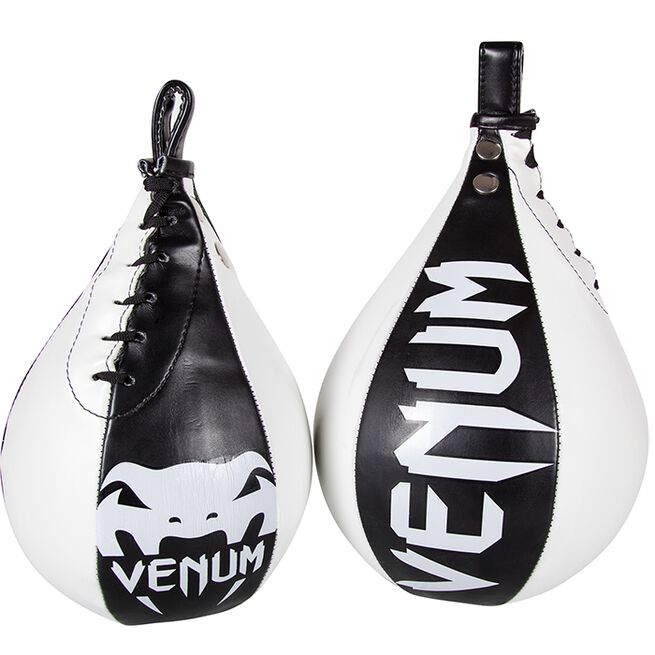 Venum Speed Bag Bokseball Lær Svart/Hvit L