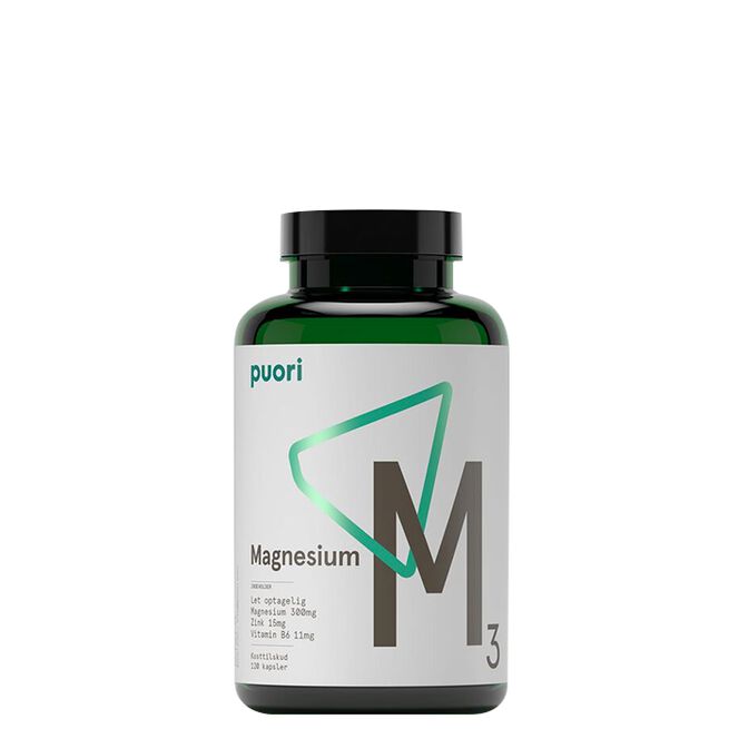 M3 Magnesium & Zink, 120 kapsler