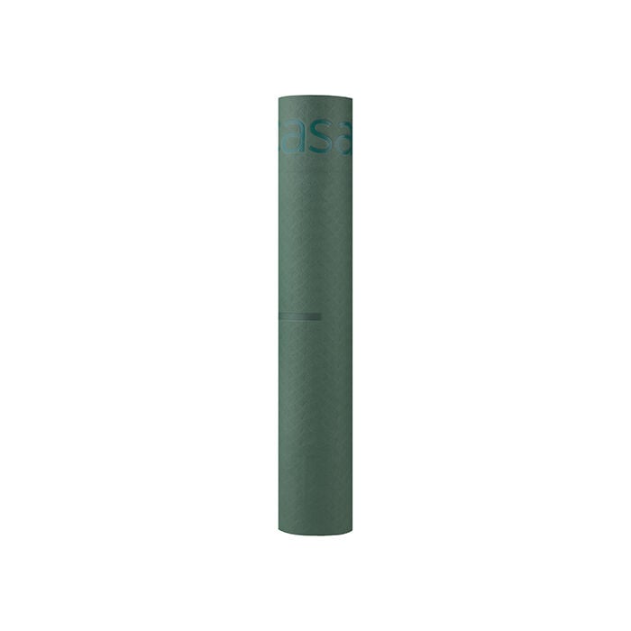 Yogamatte Position 4 mm Gr&oslash;nn Svart