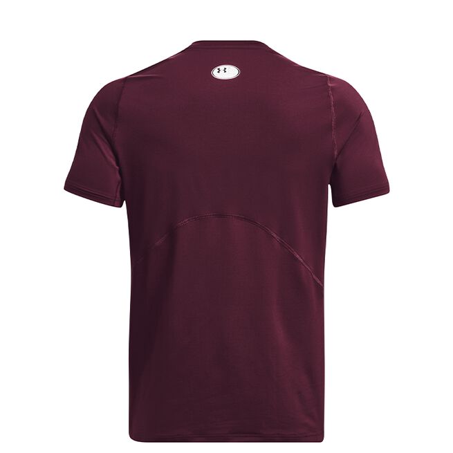 Under Armour UA HG Armour Fitted SS, Dark Maroon