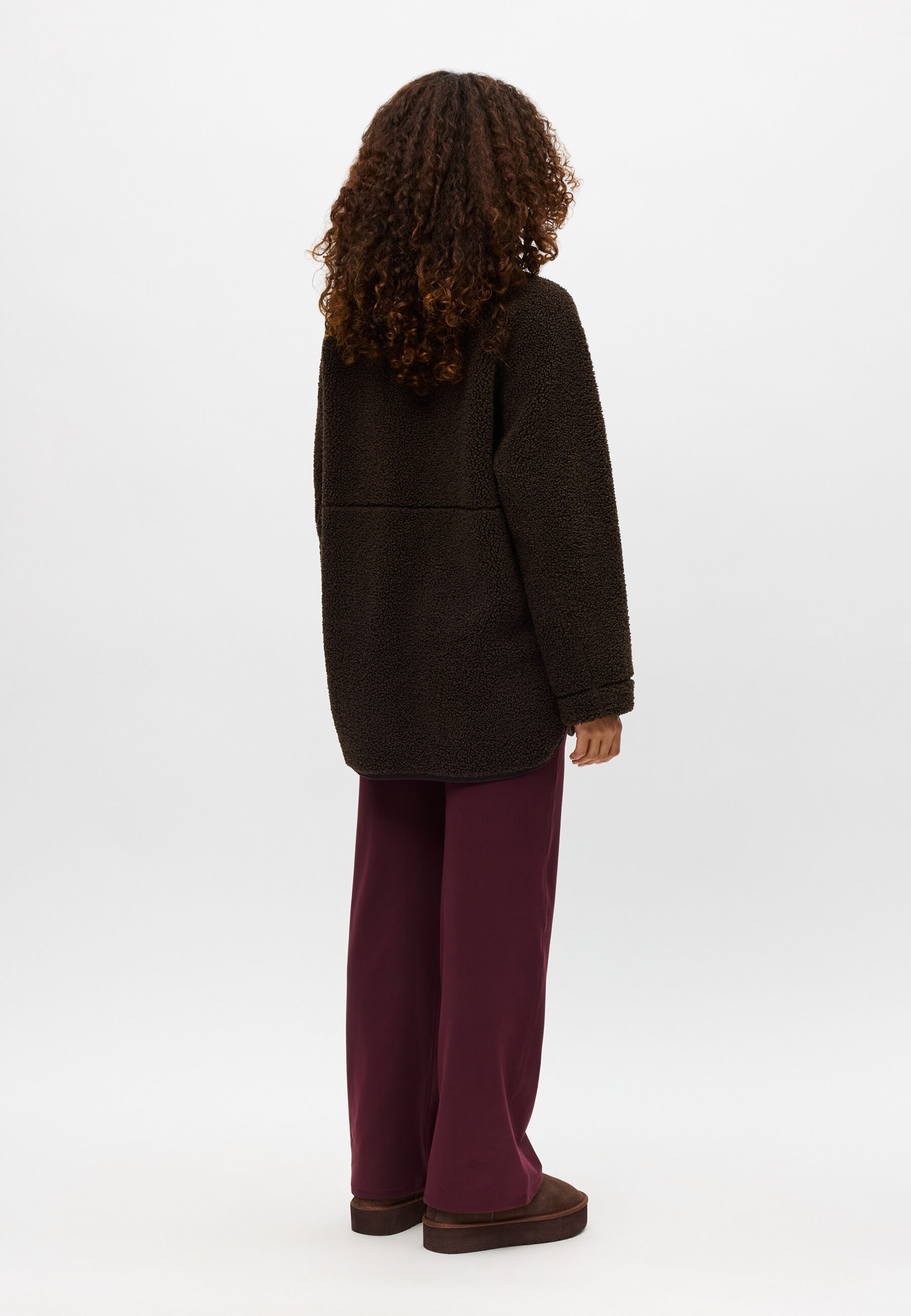 Cloud Pile Jacket Svart