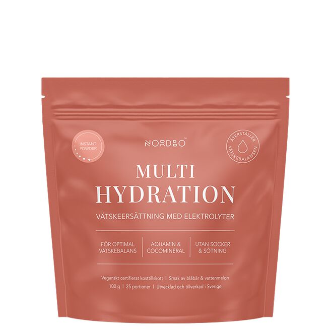 Multi Hydration væskeerstatning + Elektrolytter 100 g